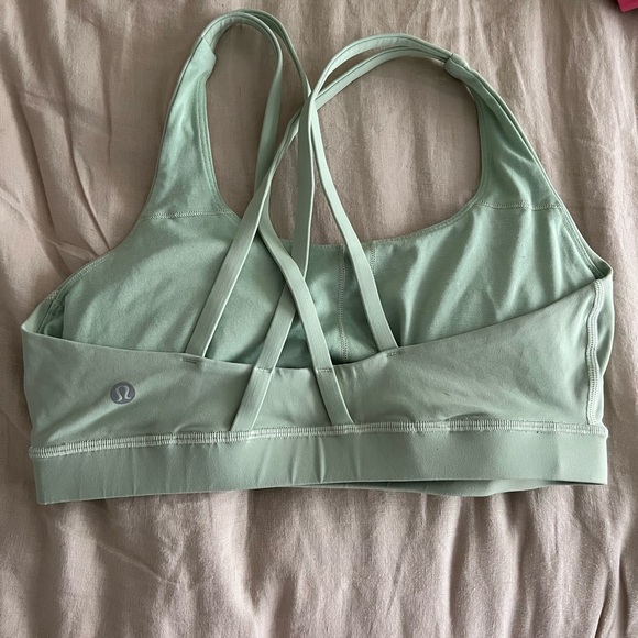 Lululemon Energy Bra Light Green Size 8 - Picture 3 of 3
